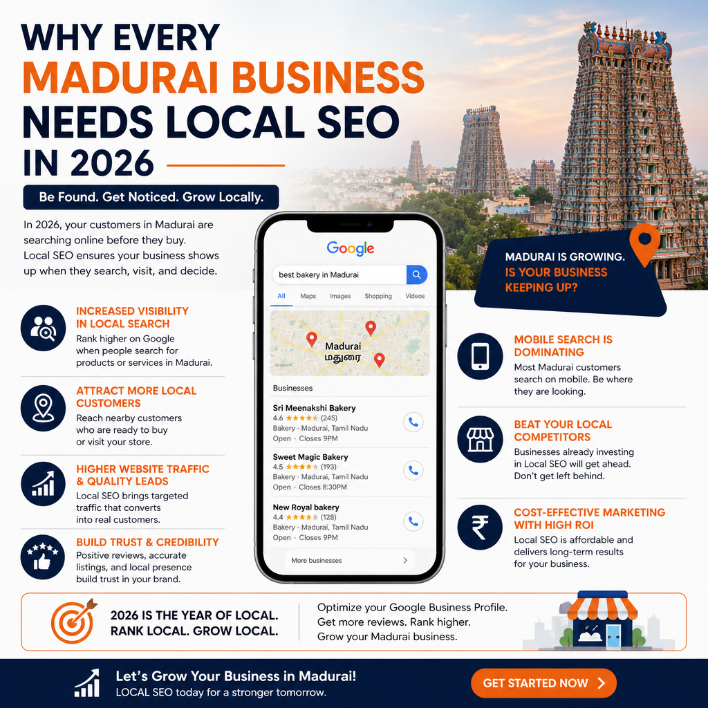 Local SEO strategy for Madurai businesses in 2026